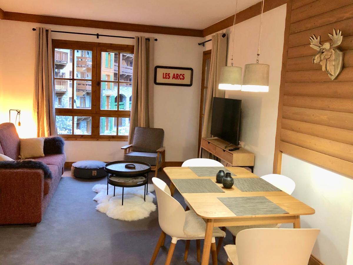 Arc 1950 - Superbe Appartement Skis Aux Pieds Les Arcs  Exteriör bild